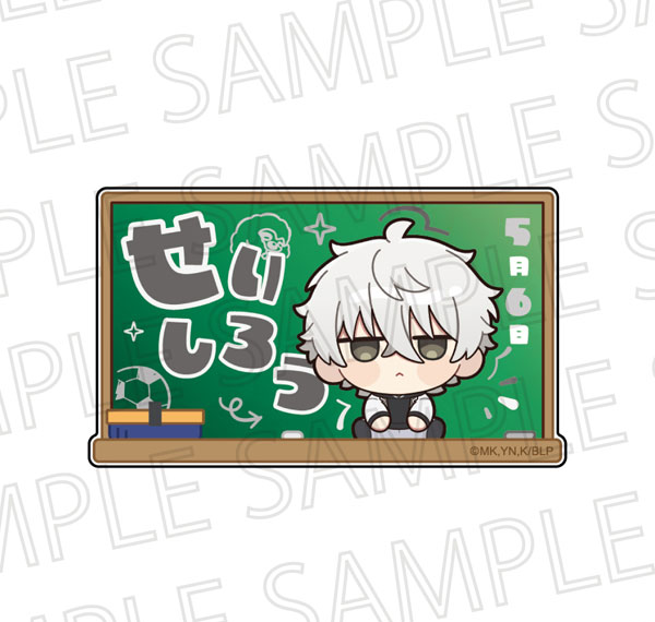 SR-GYM TV Anime "Bluelock" Name Plate Badge Seishirou Nagi รูปภาพ 1