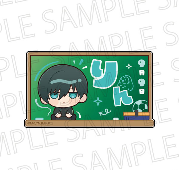 SR-GYM TV Anime "Bluelock" Name Plate Badge Rin Itoshi รูปภาพ 1