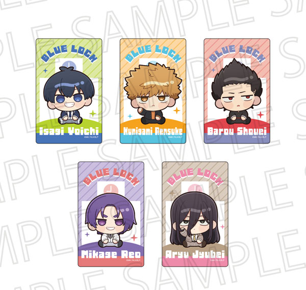 SR-GYM TV Anime "Bluelock" Trading Clear Card Vol.1 5Pack BOX รูปภาพ 1