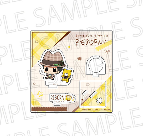 SR-GYM TV Anime "Reborn!" PuchiTeku Acrylic Ring Stand Reborn รูปภาพ 1
