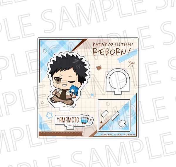 SR-GYM TV Anime "Reborn!" PuchiTeku Acrylic Ring Stand Takeshi Yamamoto รูปภาพ 1