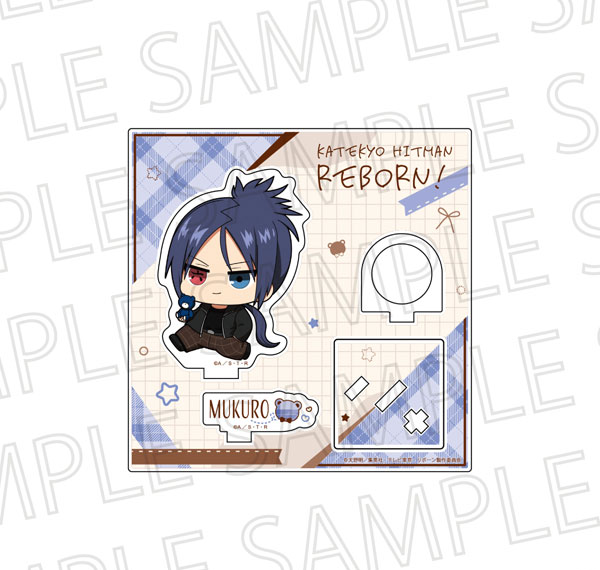 SR-GYM TV Anime "Reborn!" PuchiTeku Acrylic Ring Stand Mukuro Rokudo (10 Years Later)