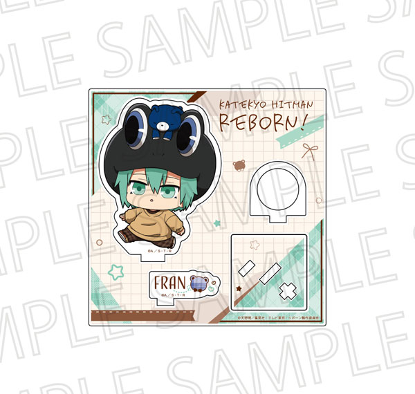 SR-GYM TV Anime "Reborn!" PuchiTeku Acrylic Ring Stand Flan รูปภาพ 1