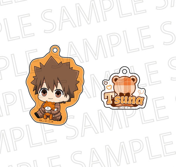 SR-GYM TV Anime "Reborn!" PuchiTeku Acrylic Keychain Tsunayoshi Sawada Bild 1
