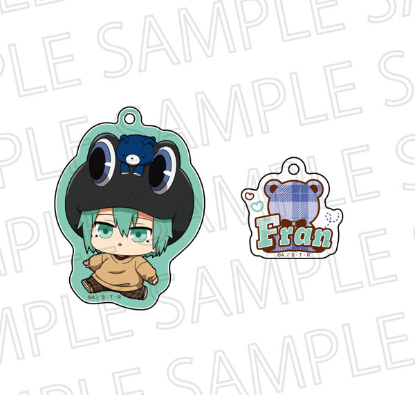 SR-GYM TV Anime "Reborn!" PuchiTeku Acrylic Keychain Flan