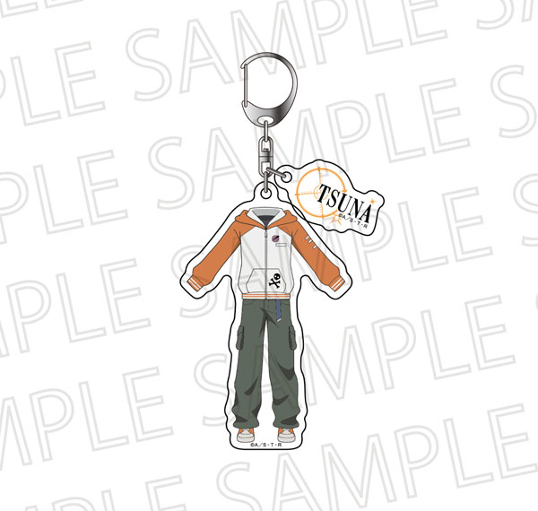 SR-GYM TV Anime "Reborn!" Outfit Acrylic Charm Tsunayoshi Sawada รูปภาพ 1
