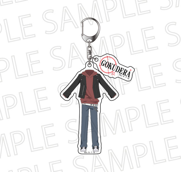 SR-GYM TV Anime "Reborn!" Outfit Acrylic Charm Hayato Gokudera
