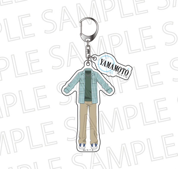 SR-GYM TV Anime "Reborn!" Outfit Acrylic Charm Takeshi Yamamoto รูปภาพ 1