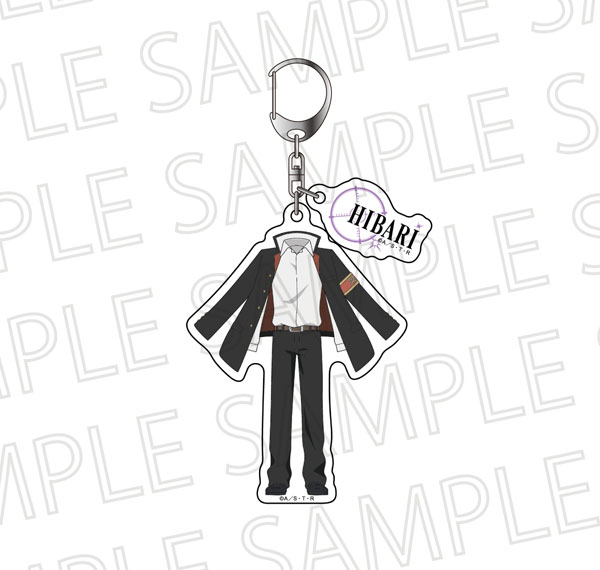 SR-GYM TV Anime "Reborn!" Outfit Acrylic Charm Kyoya Hibari