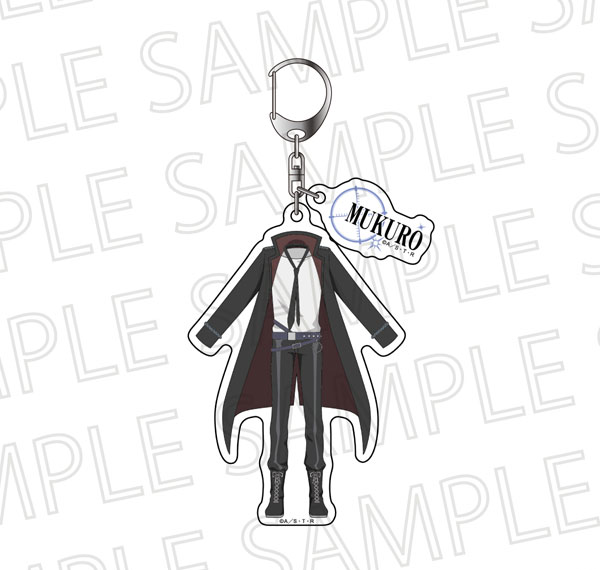 SR-GYM TV Anime "Reborn!" Outfit Acrylic Charm Mukuro Rokudo (10 Years Later)