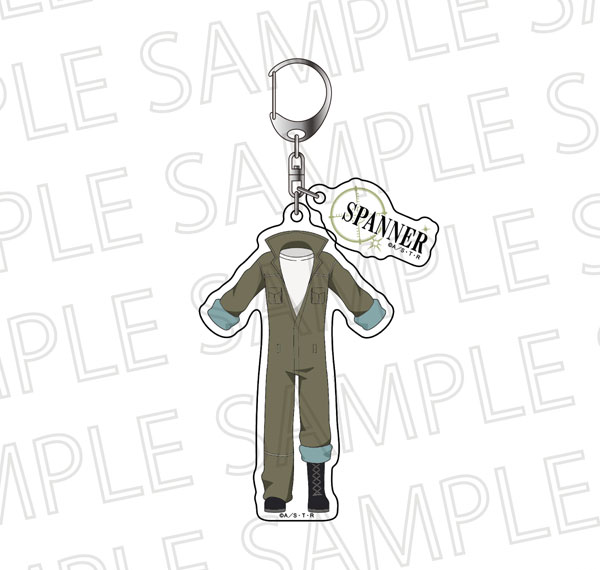 SR-GYM TV Anime "Reborn!" Outfit Acrylic Charm Spanner