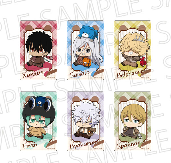 SR-GYM TV Anime "Reborn!" Trading Clear Card Vol.2 6Pack BOX รูปภาพ 1