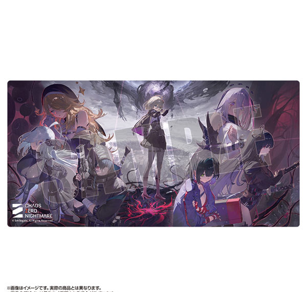Chaos Zero Nightmare Desk Mat Key Visual รูปภาพ 1