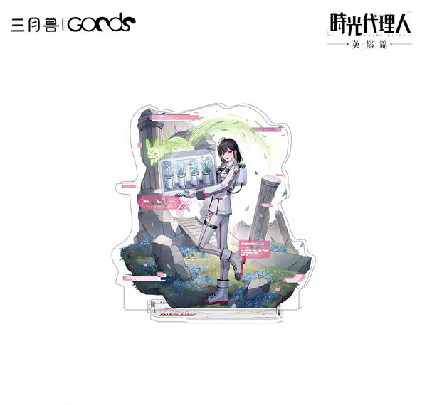 March Monster Link Click Yuan Huang Ling Ying Series Acrylic Stand Qiao Ling รูปภาพ 1