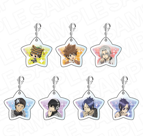 Contents Seed TV Anime "Reborn!" Acrylic Charm (Random) STAR ver. 7 Item Set