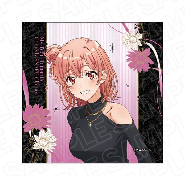 Contents Seed TV Anime "My Teen Romantic Comedy SNAFU. Completion" Microfiber Cloth Yui Yuigahama Elegant ver. image 1