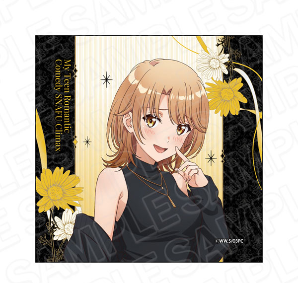 Contents Seed TV Anime "My Teen Romantic Comedy SNAFU. Completion" Microfiber Cloth Iroha Isshiki Elegant ver.