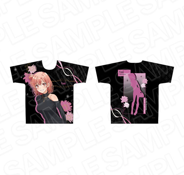 Contents Seed TV Anime "My Teen Romantic Comedy SNAFU. Completion" Full Graphic T-shirt Yui Yuigahama Elegant ver.