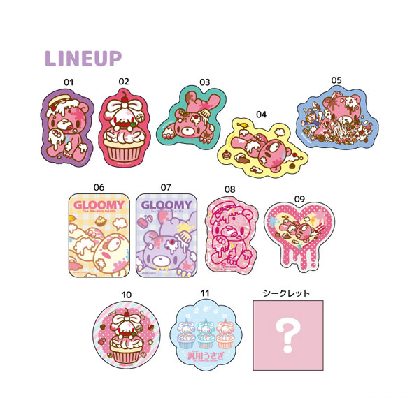 TCP Gloomy Trading Shiny Sticker 12Pack BOX