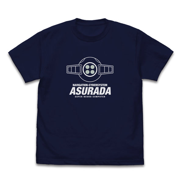COSPA Future GPX Cyber Formula Asurada Equipped Glow-in-the-Dark T-shirt /NAVY-XL
