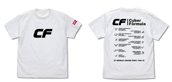 COSPA Future GPX Cyber Formula Cyber Formula T-shirt /WHITE-XL