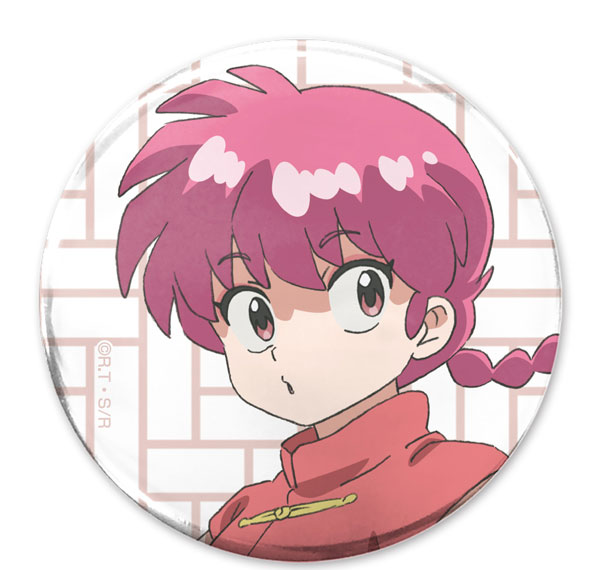 COSPA Ranma 1/2 Ranma 65mm Tin Badge