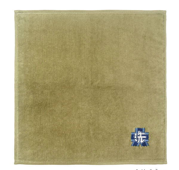 COSPA Girls und Panzer das Finale Oarai Girls High School Embroidery Hand Towel /GRAY image 1