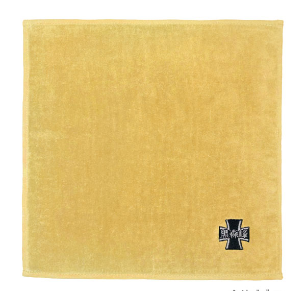COSPA Girls und Panzer das Finale Kuromorimine Girls High School Embroidery Hand Towel /MUSTARD