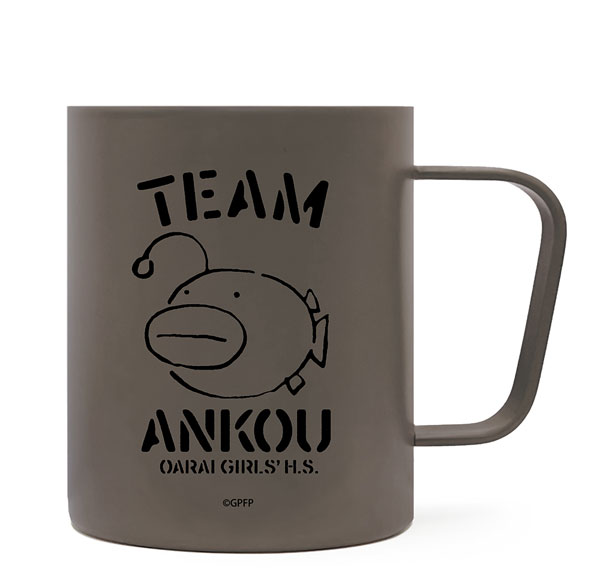 COSPA Girls und Panzer das Finale Ankou Team Thermos Stainless Steel Mug (Baked Coating Finish)