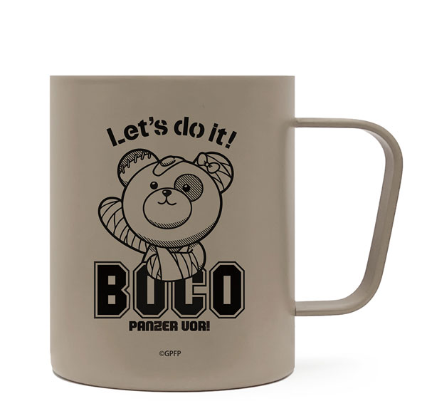 COSPA Girls und Panzer das Finale Boko Thermos Stainless Steel Mug (Baked Coating Finish)