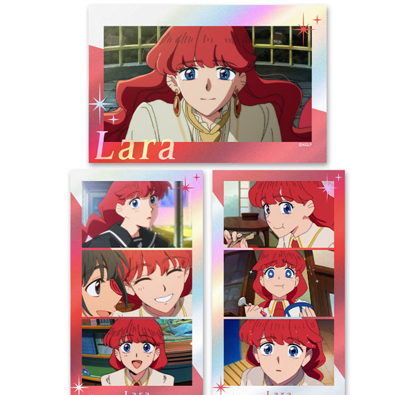 Azu Maker Goodbye, Lara Thumbnail Shiny Sticker Set Lara