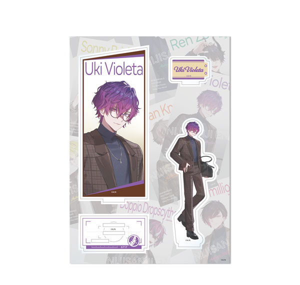 Cyber Agent NIJISANJI EN Diorama Acrylic Stand Uki Violeta