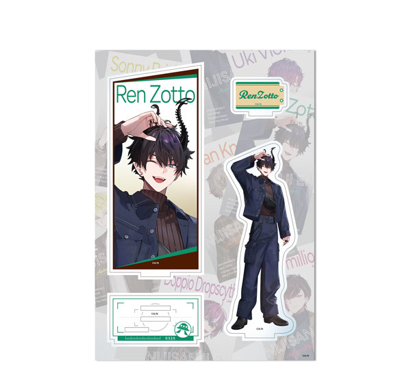 Cyber Agent NIJISANJI EN Diorama Acrylic Stand Ren Zotto