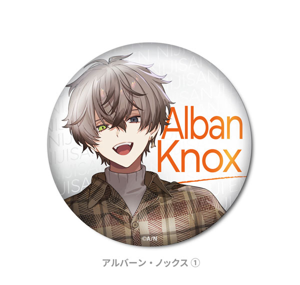 Cyber Agent NIJISANJI EN Hologram Tin Badge Alban Knox (1) gambar 1