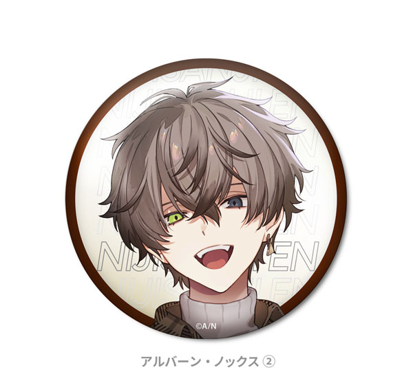 Cyber Agent NIJISANJI EN Hologram Tin Badge Alban Knox (2) gambar 1