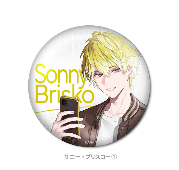 Cyber Agent NIJISANJI EN Hologram Tin Badge Sonny Brisko (1) gambar 1