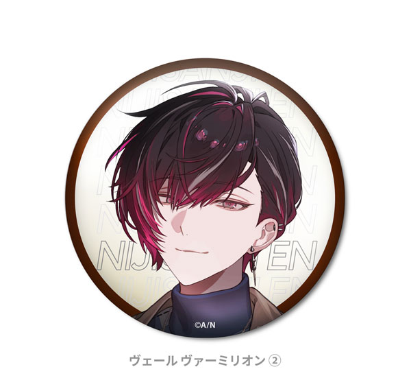 Cyber Agent NIJISANJI EN Hologram Tin Badge Ver Vermillion (2) gambar 1