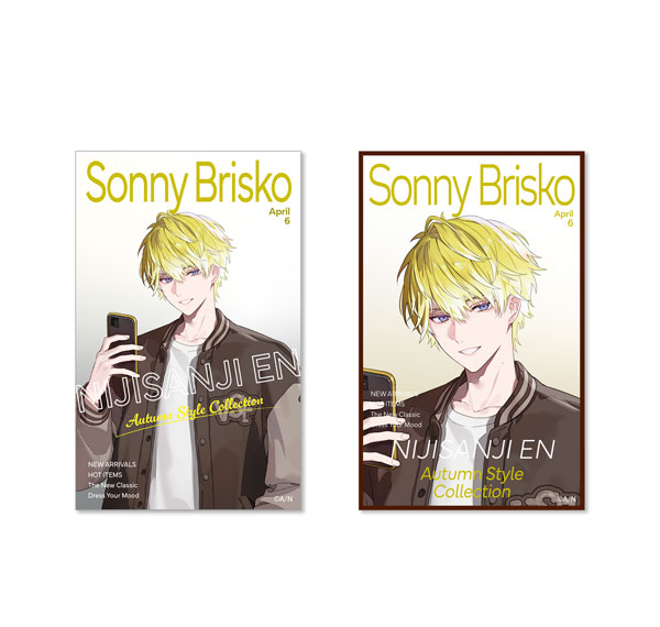 Cyber Agent NIJISANJI EN Photo Style Card 2pc. Set Sonny Brisko