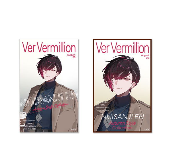 Cyber Agent NIJISANJI EN Photo Style Card 2pc. Set Ver Vermillion