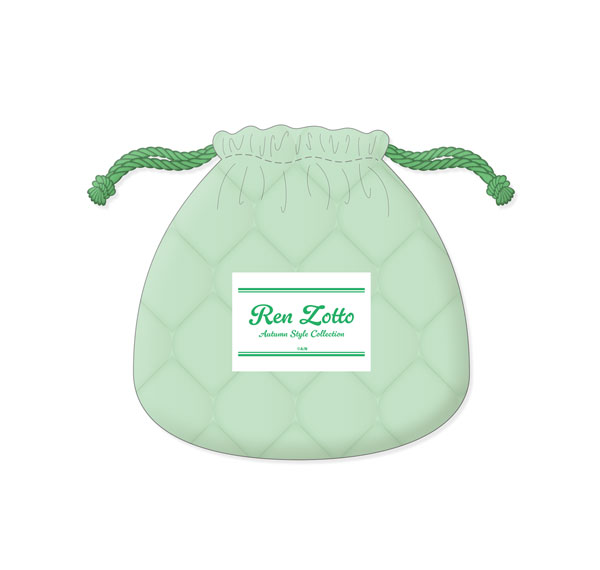 Cyber Agent NIJISANJI EN Quilted Drawstring Bag Ren Zotto