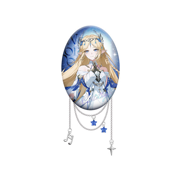 KURO GAMES [Exclusive Sale] Wuthering Waves New World's Anthem Series Chainlink Badge Cartethyia