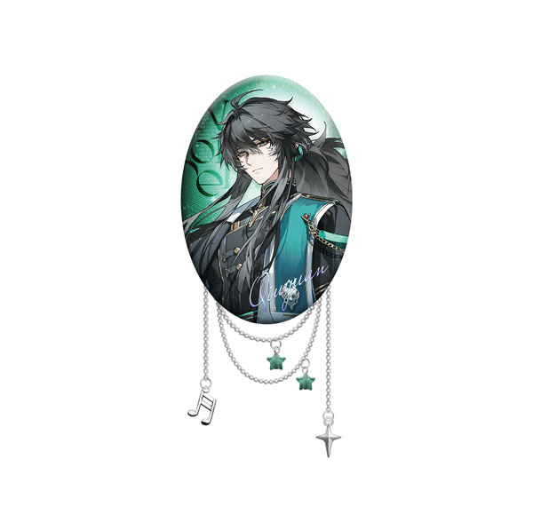 KURO GAMES [Exclusive Sale] Wuthering Waves New World's Anthem Series Chainlink Badge Qiuyuan