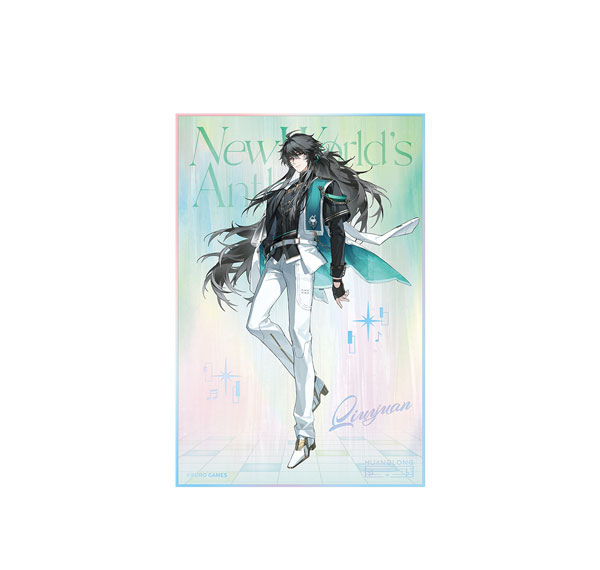 KURO GAMES [Exclusive Sale] Wuthering Waves New World's Anthem Series Acrylic Shikishi Qiuyuan