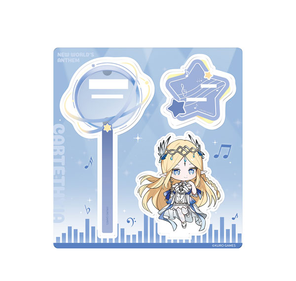 KURO GAMES [Exclusive Sale] Wuthering Waves New World's Anthem Series Multi-Use Chibi Standee Cartethyia Bild 1