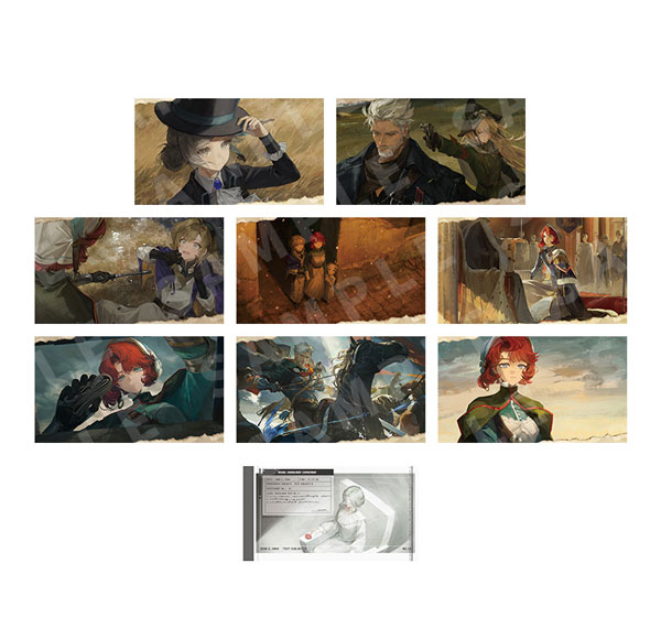 BLUEPOCH Reverse: 1999 "Slovo o polku" CG Postcard Set Echoed Oaths image 1