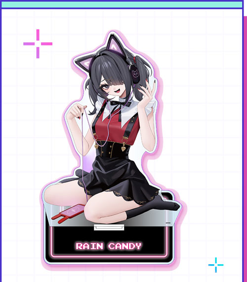 WHY SO SERIOUS? NEEDY STREAMER OVERLOAD Super Huge Ame-chan Acrylic Stand (The Night Is Just Beginning ver.)