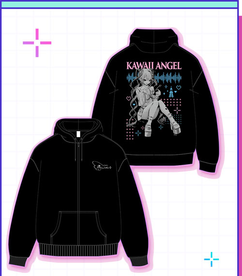 WHY SO SERIOUS? NEEDY STREAMER OVERLOAD Late at Night KAngel Zip Hoodie