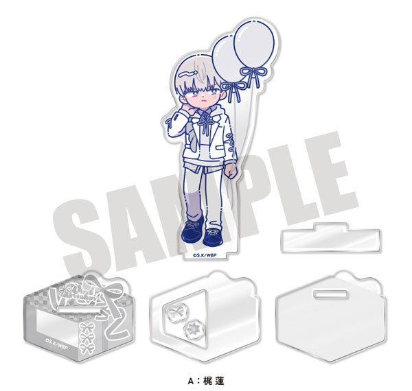 MENEGI TV Anime "WIND BREAKER" Nyutoro Birthday Goods Ren Kaji Acrylic Stand A 图片 1