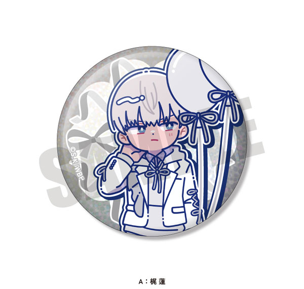 MENEGI TV Anime "WIND BREAKER" Nyutoro Birthday Goods Ren Kaji Shiny Tin Badge A