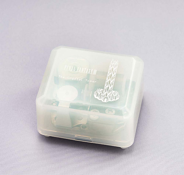 Square Enix Final Fantasy III Music Box Crystal Tower 图片 1